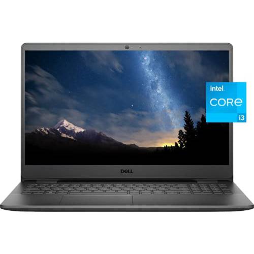 2021 Dell 인스피론 3000 노트북 컴퓨터, 15.6 인치 FHD 디스플레이, 11th 세대 Intel 코어 i3-1115G4 프로세서, 16 GB 램, 1 TB HDD, 웹캠, Wi-Fi, HDMI, 블루투스, 윈도우 10 홈, 블랙 (최신 모델)
