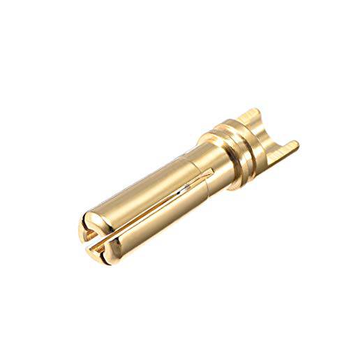 uxcell 4mm Bullets 커넥터 골드 바나나 플러그 Male RC 배터리 ESC 모터 10pcs