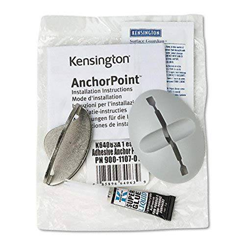 Kensington 64063 Anchor 포인트 접착 Glue-on 세큐리티 키트 (PC)