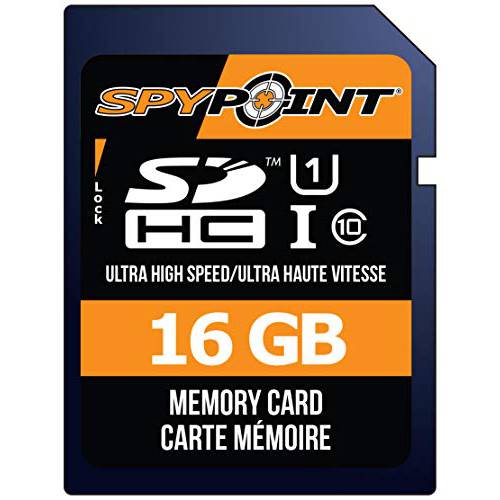 SPYPOINT SD-16GB 사냥 게임&  트레일 카메라 악세사리
