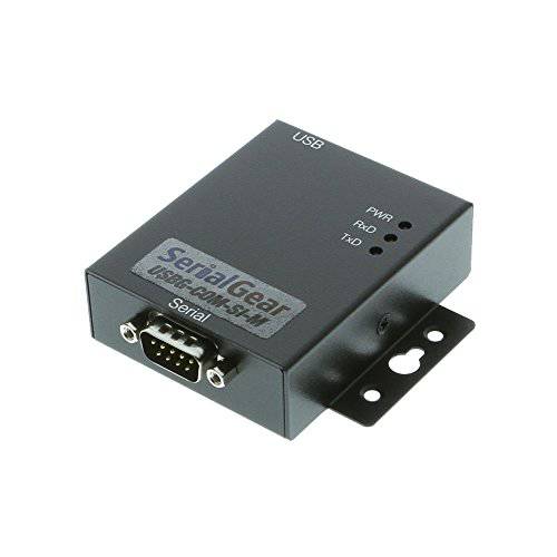 Coolgear 산업용 USB 2.0 to RS-232 Serial 어댑터 광학 Isolation