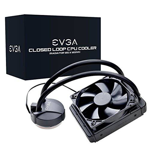 EVGA CLC 120mm All-In-One CPU 수냉쿨러, 1x 120mm 팬, Intel, 5 YR 워런티, 400-HY-CL11-V1