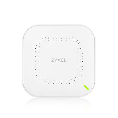 Zyxel 클라우드 WiFi6 AX1800 무선 액세스 포인트 (802.11ax 듀얼밴드), 1, 77Gbps, Manageable via Nebula 어플/ 클라우드 or 독립형, up to 4 Separate 와이파이 Networks, PoE, 파워 서플라이 포함 [NWA50AX]