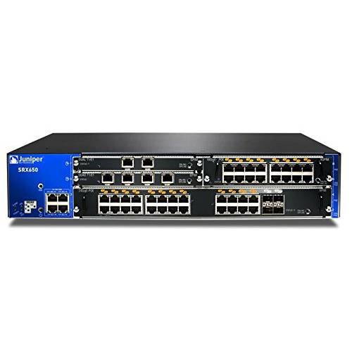 Juniper Networks SRX650 서비스 게이트웨이 - 4 포트 - 8 슬롯 - Rack-mountable SRX650-BASESRE6645AP