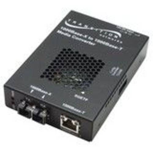 전이 Networks SGETF1039-110-NA Stand-Alone - 미디어 컨버터, 변환기 - 1000Base-SX, 1000Base-T - RJ-45/ LC multi-mode - up to 1800 ft - 850 nm