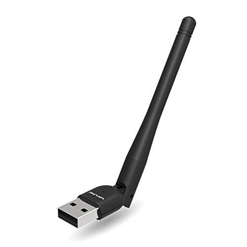WAVLINK USB 무선 어댑터, AC600 USB 와이파이 어댑터 데스크탑,  듀얼밴드 2.4G/ 5G 네트워크 카드 Wi-Fi 동글 하이 게인 듀얼밴드 5dBi 안테나, 지원 Win10/ 8.1/ 8/ 7/ XP, Mac OS 10.9-10.14