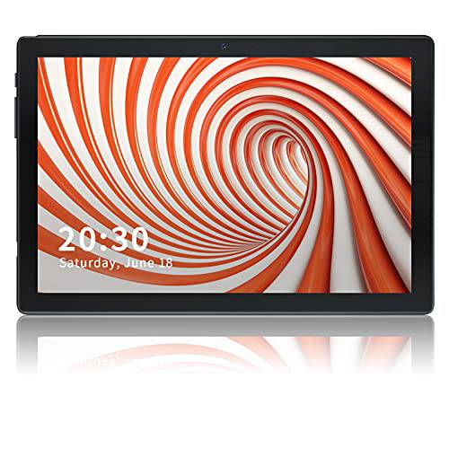태블릿, 태블릿PC 10 인치 - AAUB Octa-Core, 1280x800 10.1 HD 터치 스크린, 안드로이드 9 구글 GMS 인증된, 5MP+ 13MP 듀얼 카메라, 2+ 32GB 스토리지, 5G& 2.4G 와이파이 블루투스 5.0 GPS 스마트 PC 2021 New - 블랙