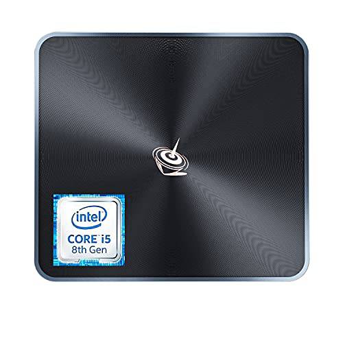 Beelink SEI8 미니 PC 윈도우 10 프로, Intel 8th 세대 i5-8279U(UP to 4.1GHz) 8GB DDR4, 256GB NVMe SSD 아이리스 플러스 그래픽 655, 듀얼 4K HDMI 미니 데스크탑 컴퓨터, 지원 WIN11