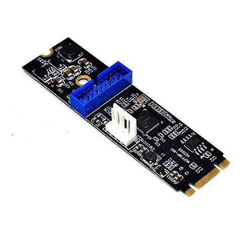 M.2 PCI-e to 듀얼 USB 3.0 포트 어댑터 카드