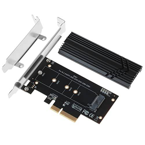 Joylifeboard PCIe M.2 NVME 카드, PCIe to M.2 SSD 어댑터, M 키 M.2 (NGFF) PCIe 3.0 x4 x8 x16 컨트롤러 확장 카드 M.2 M 키 nVME/ ACHI SSD 2280, 2260, 2242, 2230, w/ 파워풀 히트싱크