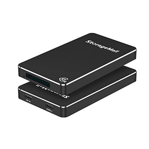 CFexpress 타입 B 카드 리더, 리더기 USB 3.1 Gen2 10Gbps 휴대용 알루미늄 리더, 리더기 지원 윈도우/ 안드로이드/ Mac OS/ iOS
