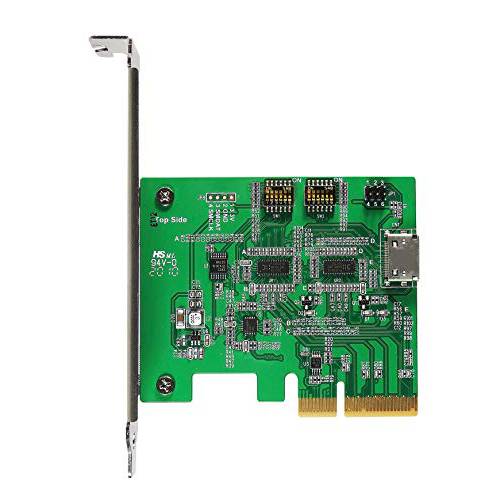 PCIe x4 Gen4 ReDriver to OCulink 4i Host 버스 어댑터