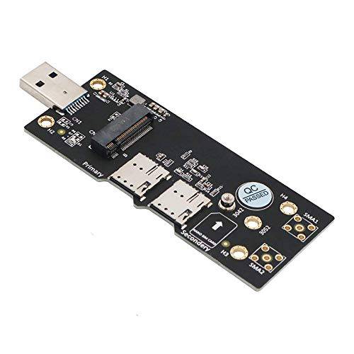NGFF(M.2) to USB 3.0 어댑터 듀얼 소형 SIM 카드 슬롯 3G/ 4G/ 5G 모듈