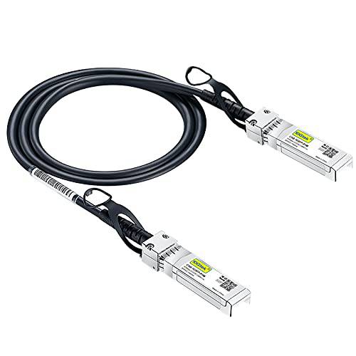10Gtek 1.25G SFP DAC Twinax 케이블, 패시브, 호환가능한 Cisco SFP-1GBASE-CU1M, Ubiquiti Unifi, Fortinet and More, 1-Meter(3.3ft)