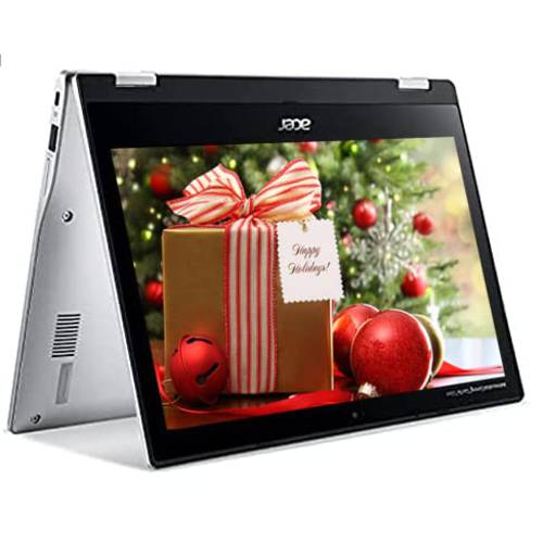 Acer 크롬북 회전 311 2-in-1 컨버터블 노트북 | 11.6 HD 터치스크린 | MediaTek MT8183C Octa-Core 프로세서 | 4GB LPDDR4X | 32GB eMMC | USB-C | Wi-Fi 5 | 블루투스 | 웹캠 | 크롬 OS | TiTac 카드