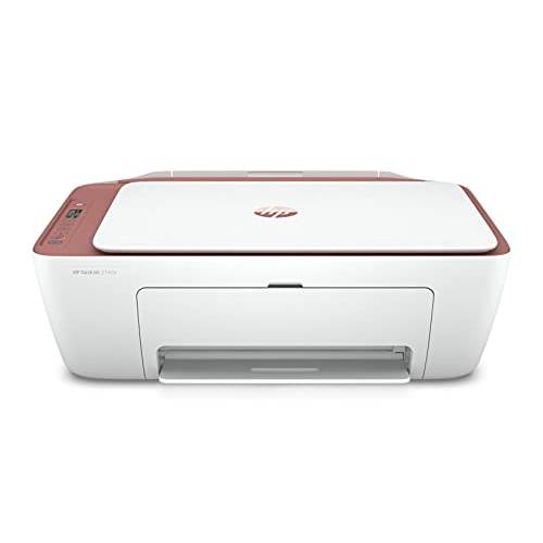 HP DeskJet 2742eB All-in-One 무선 컬러 잉크젯 프린터 가정용 비지니스 오피스 - 3-in-1 프린트 스캔 복사 - 4800 x 1200 DPI, 8.5 x 14 in 미디어 사이즈 - 시나몬