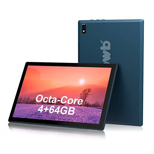 10.1 인치 Octa-Core 태블릿, 태블릿PC, 안드로이드 10.0 OS, 4GB 램, 64GB ROM, 128GB 확장, 2.4G 5G 와이파이, 5MP 전면 13MP 후방카메라, HD IPS 라지 스크린, 지원 GPS, 블루투스, FM