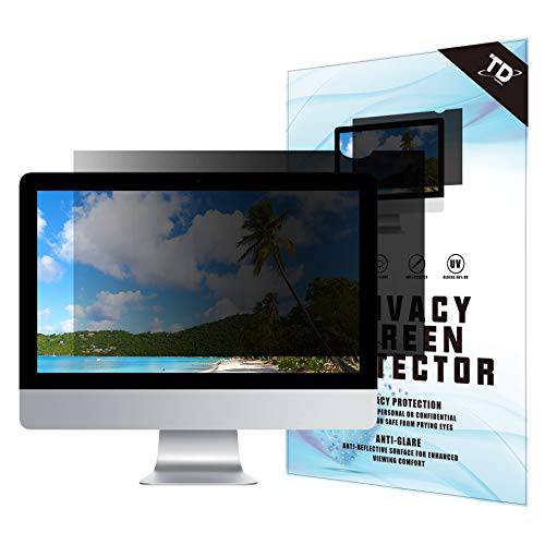 28’’W 인치 프라이버시 스크린 필터 데스크탑 컴퓨터 와이드스크린 모니터 - Anti-Glare, 블록 96% UV, Anti-Scratch 16:10 Aspect 비율