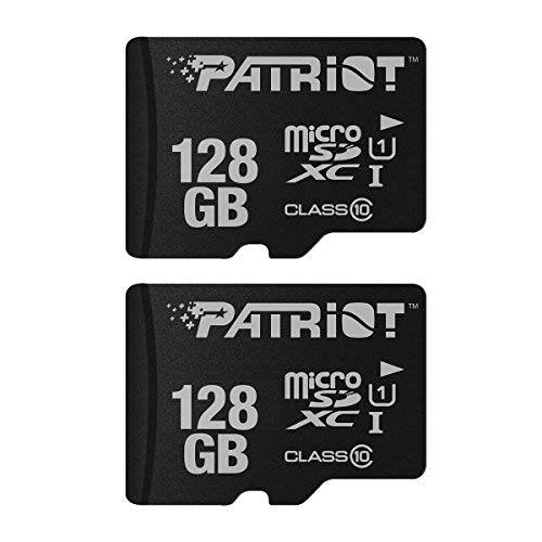 패트리어트 LX 시리즈 마이크로 SD 플래시 메모리 카드 128GB - 2 팩