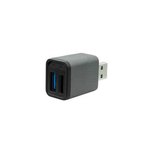 JOWUA USB 3.0 블랙박스 리더, 리더기, 원 USB-A 포트, 지원 10W (5V/ 2A) 파워, 호환가능한 테슬라 모델 3/ Y/ S/ X
