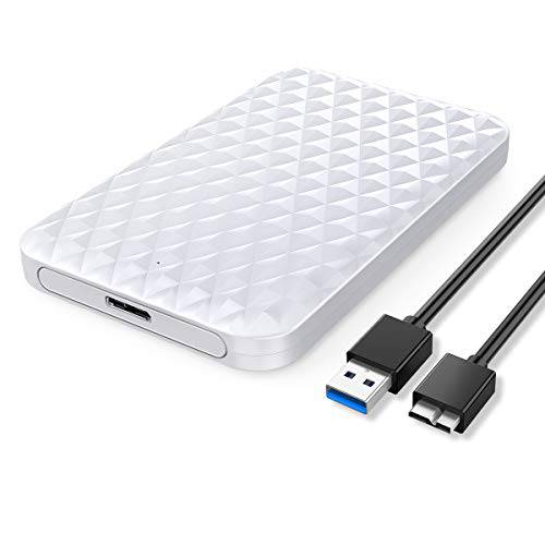 ORICO 2.5 인치 하드디스크 인클로저 SATA USB3.0 7-9.5mm SSD/ HDD Up to 4TB 외장 하드디스크 인클로저 지원 UASP 2520U3