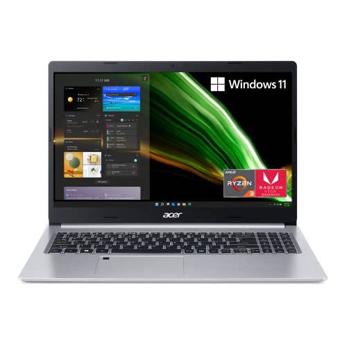Acer Aspire 5 A515-46-R3UB | 15.6 풀 HD IPS 디스플레이 | AMD 라이젠 3 3350U Quad-Core 휴대용 프로세서 | 4GB DDR4 | 128GB NVMe SSD | 와이파이 6 | 백라이트 KB | FPR | 아마존 알렉사 | 윈도우 11 홈 in S 모드