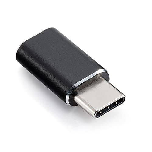 USB C Male to Female 어댑터, Type-C 컨버터, 변환기 지원 데이터 전송 and 충전 노트북, 태블릿, 태블릿PC, 휴대용 폰 -블랙