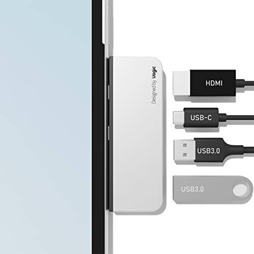 Uogic 서피스 프로 8 허브 탈부착 스테이션 4K HDMI 어댑터, USB-C, USB 3.0