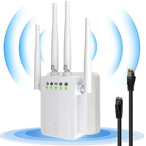 Best 와이파이 부스터 확장기 - 1200M 5g 2.4 GHz 인터넷 부스터 커버 Up to 3500 Sq ft - 무선 와이파이 확장기S 신호 부스터 가정용
