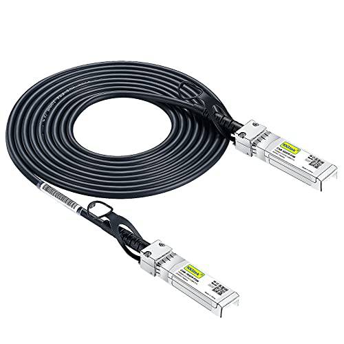 10Gtek 1.25G SFP DAC Twinax 케이블, 패시브, 호환가능한 Cisco SFP-1GBASE-CU3M, Ubiquiti Unifi, Fortinet and More, 3-Meter(10ft)