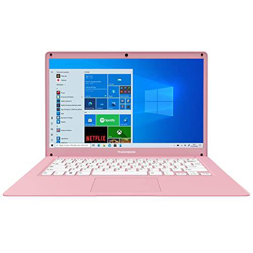 노트북 톰슨 네오 14, 14.1 인치, Intel Atom, 4Gb 램, 64Gb eMMC 스토리지, 윈도우 10 - 핑크