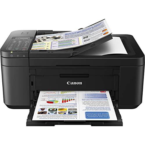 캐논 PIXMA TR 시리즈 All-in-One 무선 컬러 잉크젯 프린트ER 사무용 홈 오피스,  블랙 - 프린트, 스캔, 복사, Fax - 4800 x 1200 DPI, 오토 2-Sided 프린트ing, 8.5 x 14 맥스 프린트 사이즈, 20-Sheet ADF
