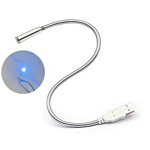 MIXL USB 전원 독서 램프, 플렉시블 구즈넥 라이트, 노트북 컴퓨터 공부, 심플 LED 램프