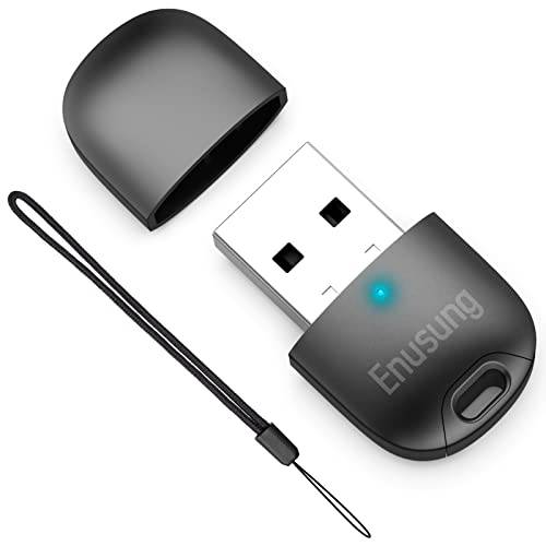 ENUSUNG 마우스 Jiggler USB 감쪽같은 마우스 Mover 디바이스, Simulator 마우스 운동 유지 컴퓨터 Awake, 자동 마우스 Mover 유지 마우스 이사, Plug-and-Play, Drive-Free 스트랩 (작은, 블랙)