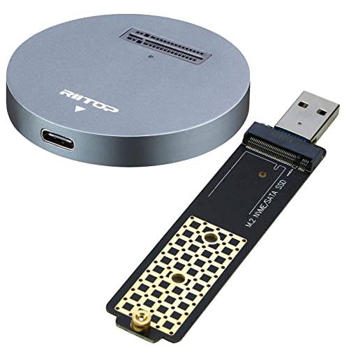 NVMe 도크+ M.2 to USB 어댑터