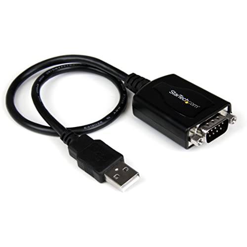 1 ft. USB to RS232 Serial DB9 어댑터 케이블 COM 포트 보온 - up to 920 kpbs USB A to DB9 Serial 어댑터 (ICUSB232PRO)