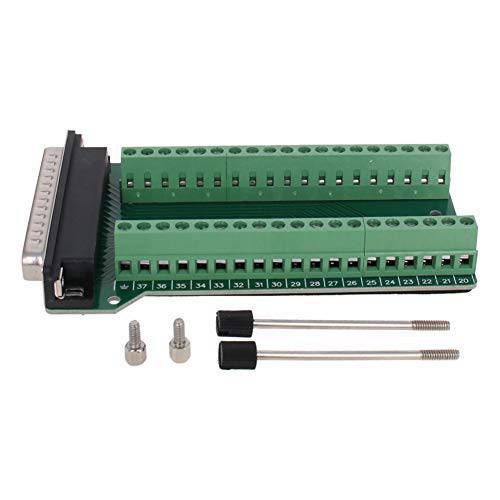 Fielect DB37 D-Sub 37Pin Male 어댑터 잭 터미널 Breakout PCB 보드 2 Row 5mm 피치 D-Sub 커넥터