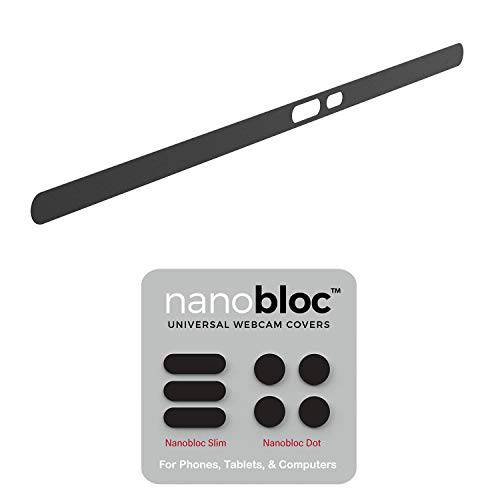 Eyebloc 프로페셔널 웹캠 커버  맥북 - Nanobloc 웹캠 도트 and 바, 7 피스 번들,묶음