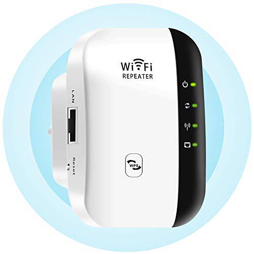 와이파이 레인지 확장기 리피터, 300Mbps 무선 라우터 신호 지원 리피터/ Ap, 2.4G 네트워크 통합 안테나 랜 포트, 간편 설치