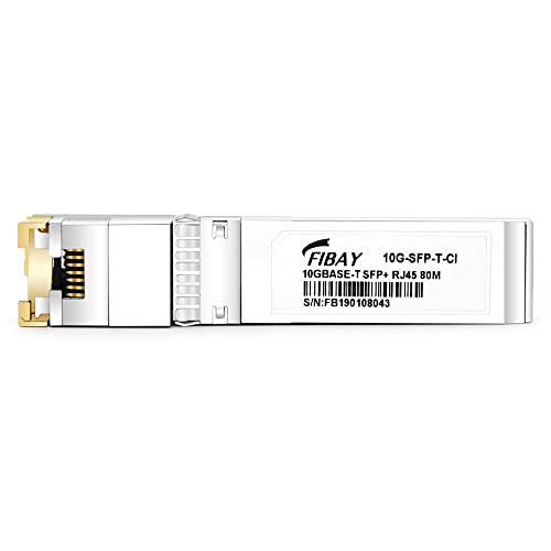 10GBase-T SFP+ 트랜시버 80m 구리 RJ-45 Cat6a/ 7 Mini-GBIC 10G SFP+ to RJ45 모듈 Cisco SFP-10G-T-S Finisar Netgear TP-Link D-Link QNAP Supermicro