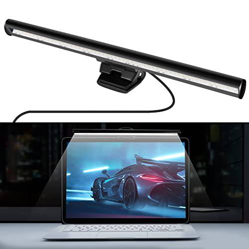 모니터 라이트 바 노트북, Skybess USB e-Reading LED 모니터 램프 Eye-Caring Screenbar 직무 램프 오피스/ 홈, 조절가능 밝기/ 컬러 온도, No 스크린 글레어, 스페이스 절약