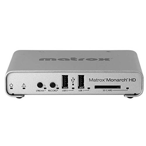 Matrox Monarch HD Simultaneous 라이브 스트리밍&  레코딩