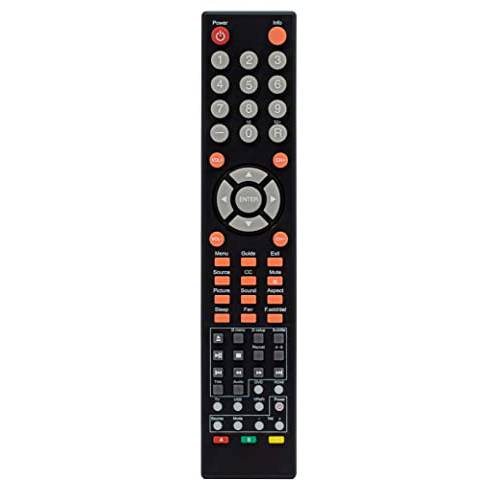 교체용 Sceptre TV/ DVD 콤보 리모컨 (8142026670002C) - No 설정 Needed