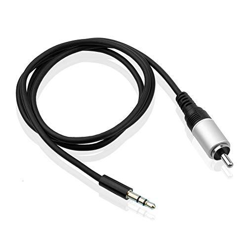 XIAOSHI 1m 3.5mm Male to RCA 케이블 aux 오디오 3.5mm-RCA Male 플러그 케이블