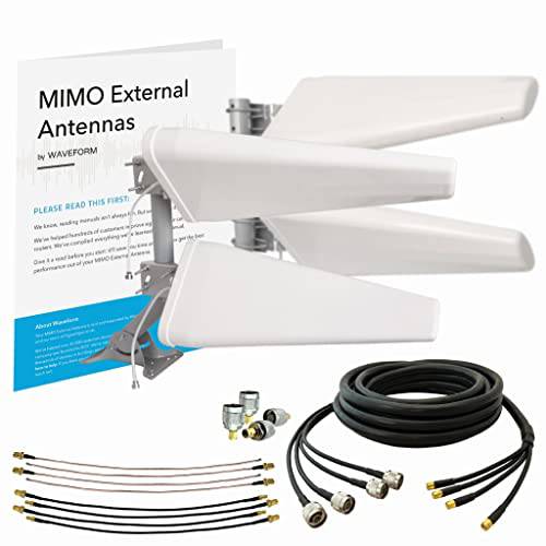 MIMO 4x4 로그 주기적 외장 안테나 키트 4G LTE/ 5G 핫스팟&  라우터