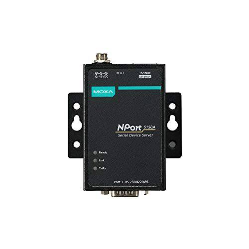 MOXA NPort 5150A - 1 포트 RS-232/ 422/ 485 Serial 디바이스 서버, 0 to 60°C 작동 온도