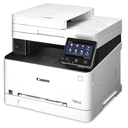 캐논 imageCLASS MF644CdwB All-in-One 무선 컬러 레이저 프린트ER 사무용 오피스 - 프린트 스캔 복사 Fax - 22 PPM, 600 x 600 DPI, 8.5 x 14, 오토 2-Sided 프린트ing, 50-Sheet ADF, 5 터치스크린