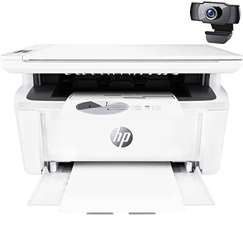 HP Laserjet 프로 MFP M29WA All-in-One 무선 모노크롬 레이저 프린트ER 가정용 오피스,  화이트 - 프린트 스캔 복사 - 19 PPM, 600 x 600 DPI, 8.5 x 11.69, Hi-Speed USB, Cbmou 외장 웹캠