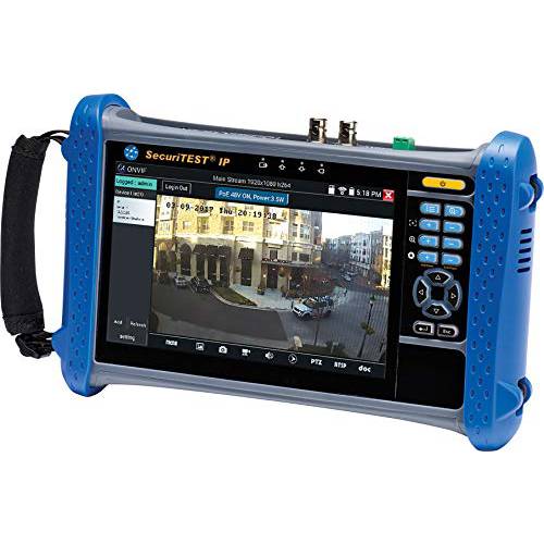 Ideal Industries R171000 SecuriTEST IP 디지털/ 아날로그/ HD 동축 CCTV 테스터