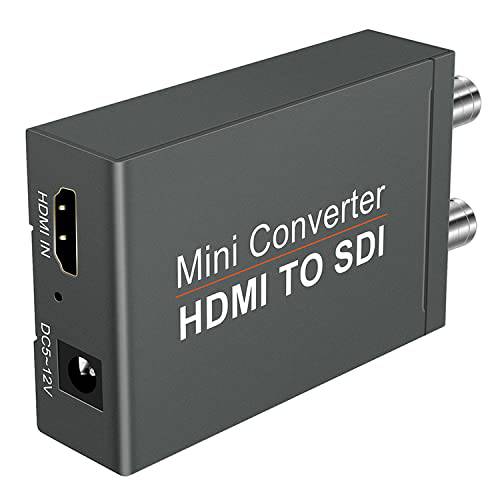 HDMI to SDI 컨버터, 변환기, HDMI to SDI 어댑터 1080P HDMI in to 2 SDI 출력 SD-SDI HD-SDI 3G-SDI 비디오 컨버터, 변환기 어댑터 SDI 모니터 HDTV